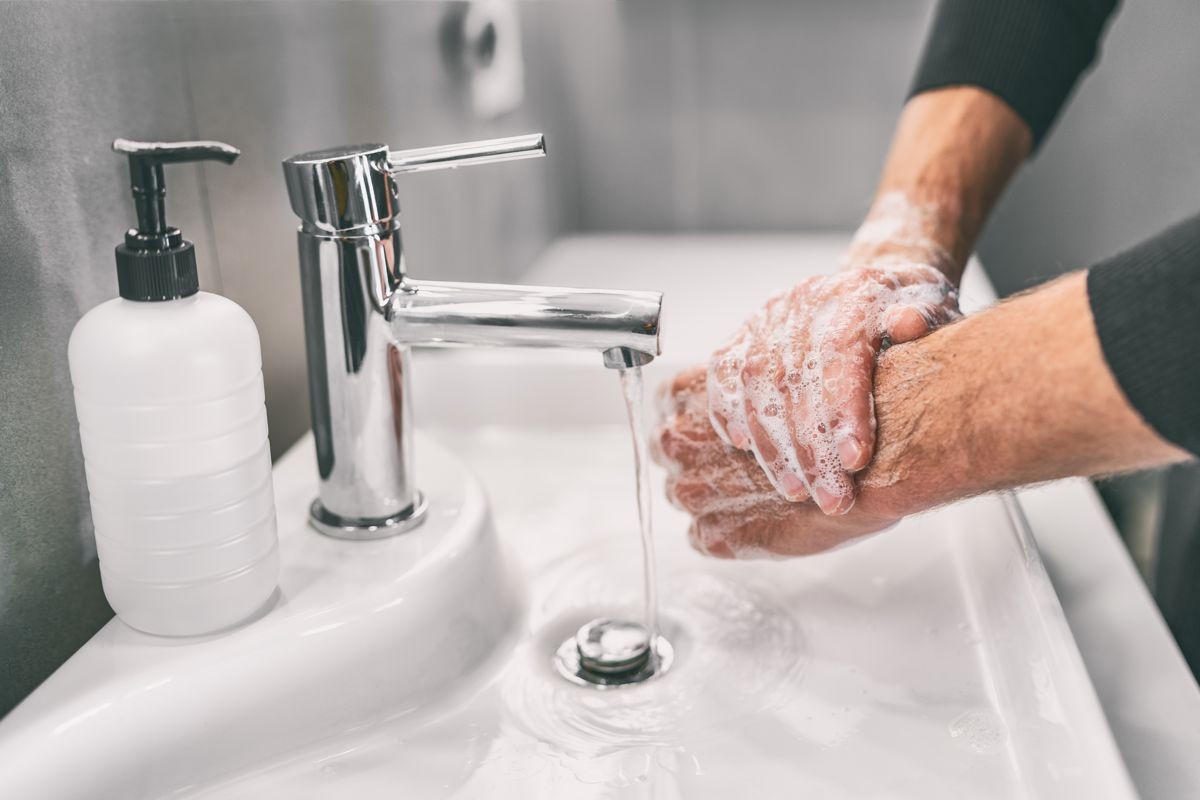 Mycie rąk a COVID-19