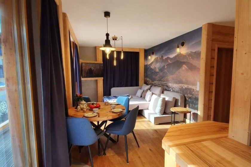 Apartament BACIARA-prywatny, 2 pok., przy Krupówkach,Zakopane, nowy, luksusowy