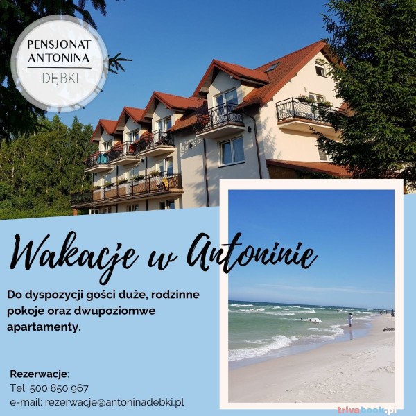 Wczasy nad morzem / Duże rodzinne pokoje