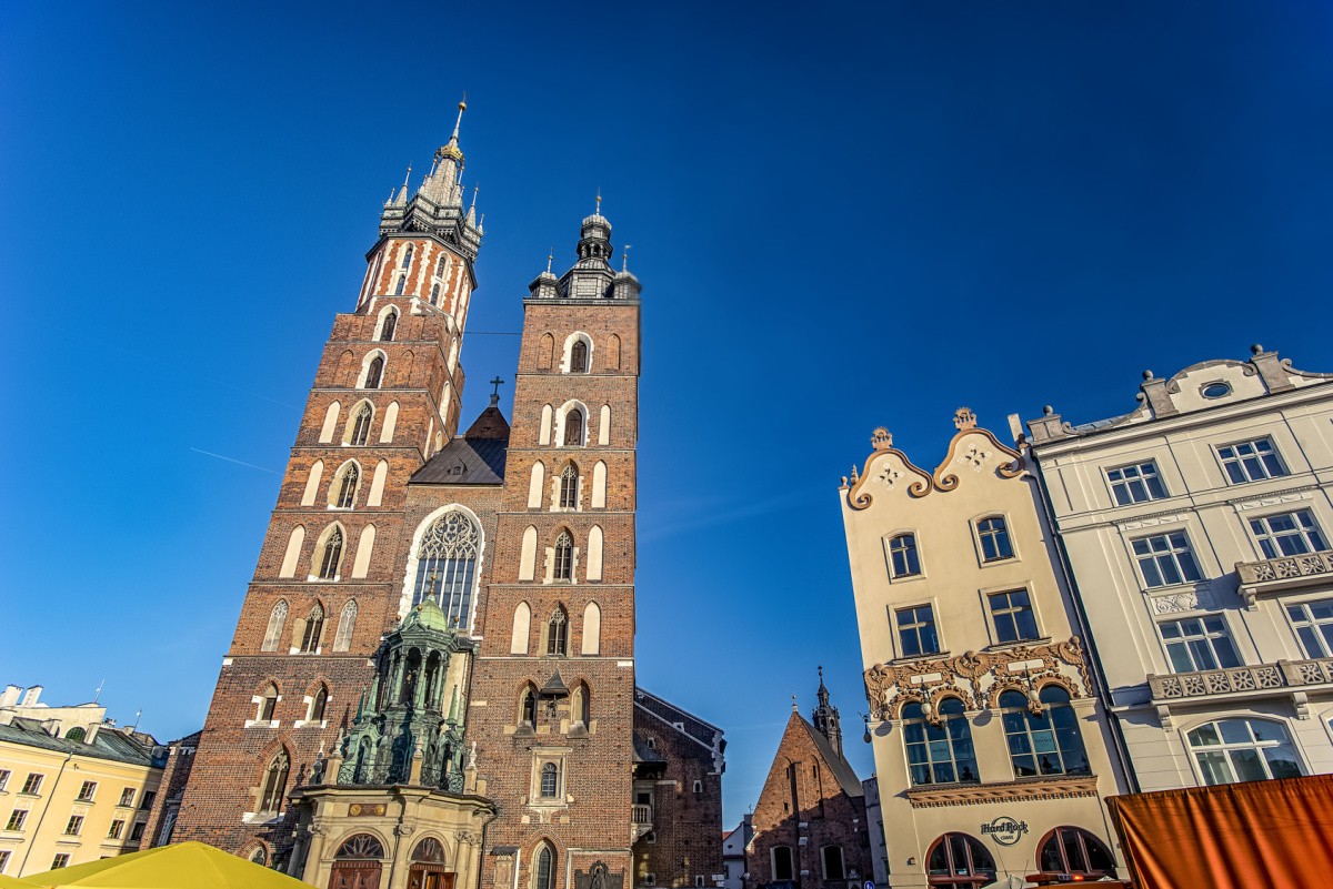 Kraków - zabytki - Bazylika Mariacka
