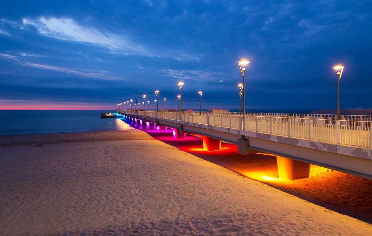 Plaża w Kołobrzegu