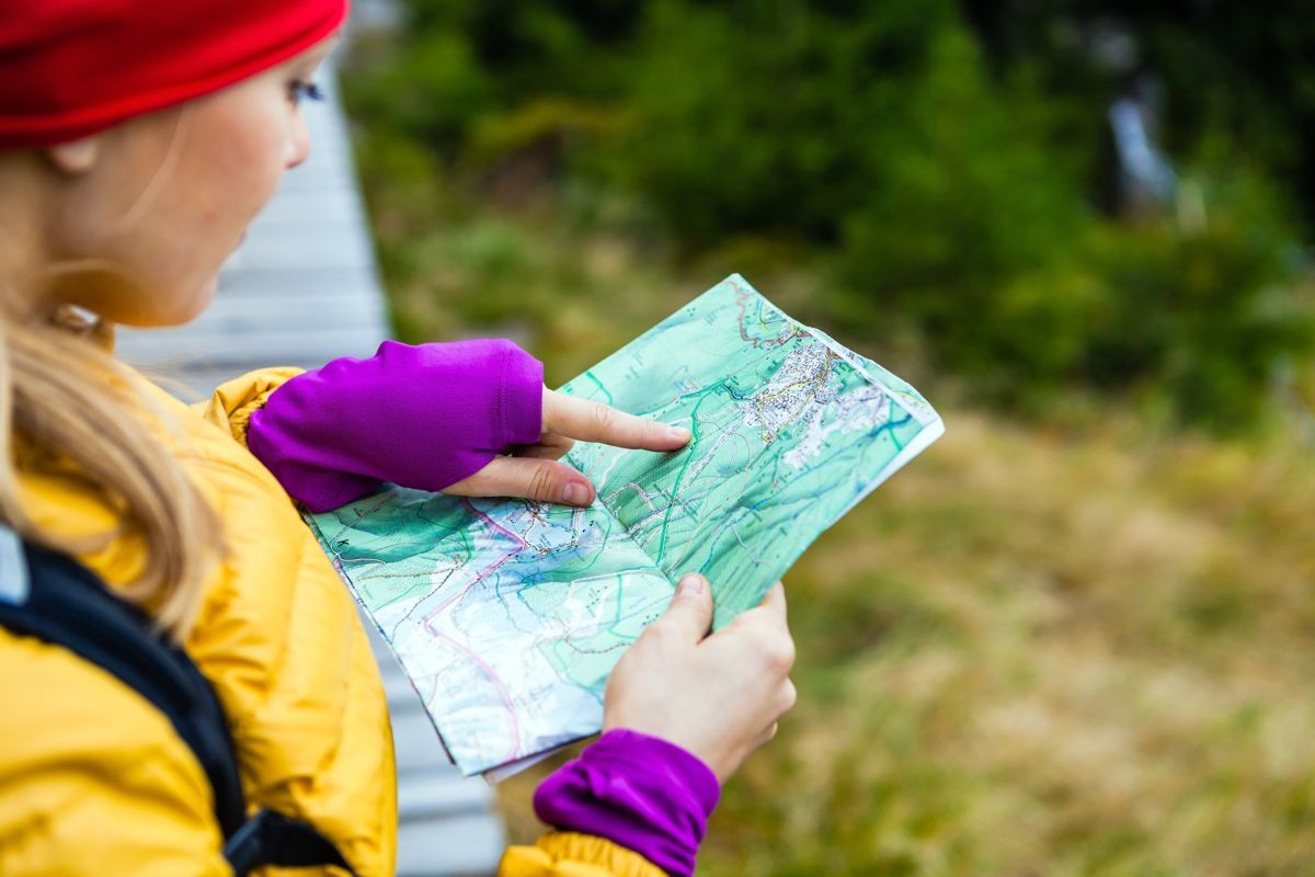 Mapa jest niezbędna podczas górskich wycieczek szczególnie z dziećmi.