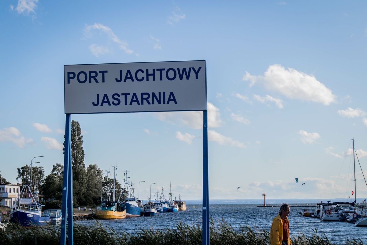 Port jachtowy w Jastarni