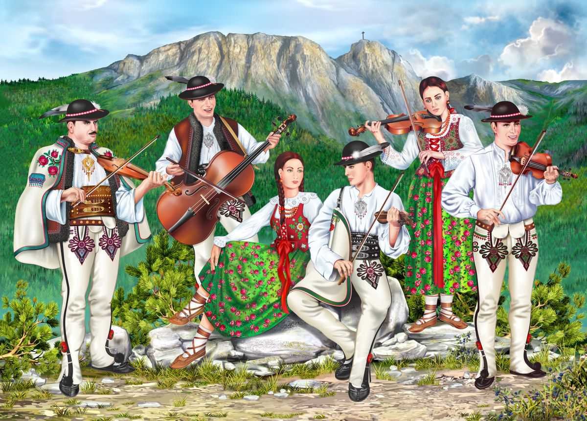 Górale na Podhalu