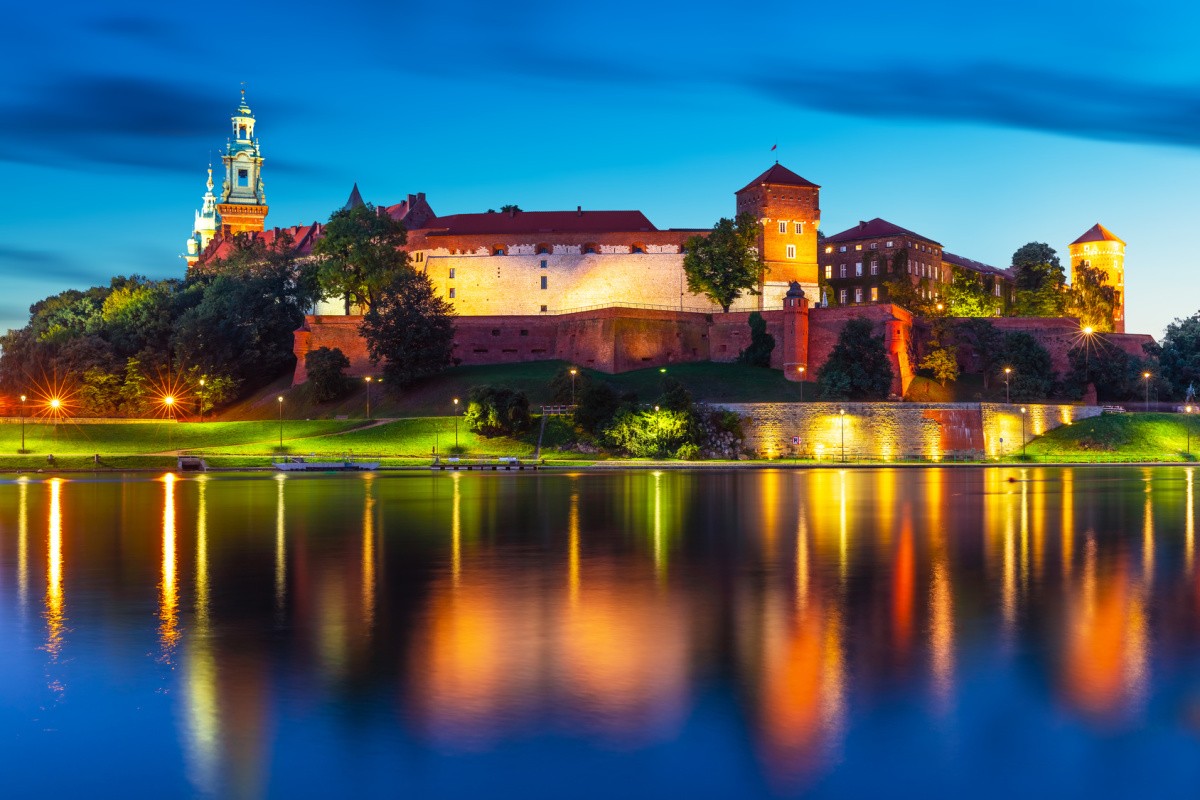 Kraków - atrakcje - zamek na Wawelu