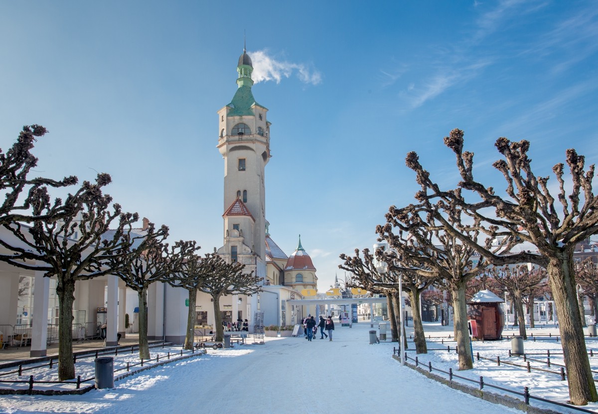 Noclegi Sopot zimą